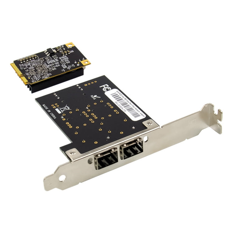 Scheda di rete server SFP fibra ottica Gigabit MiniPCI-E