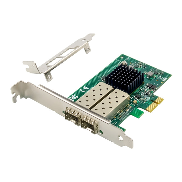 Scheda di rete Ethernet SFP doppia porta PCIe x1 Intel JL82576EB