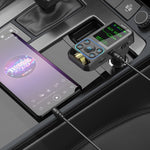 Trasmettitore FM Bluetooth BC83 con equalizzatore regolabile per