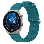 Cinturino in silicone 22mm per Huawei Watch GT3 46mm