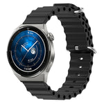 Cinturino in silicone 22mm per Huawei Watch GT3 46mm