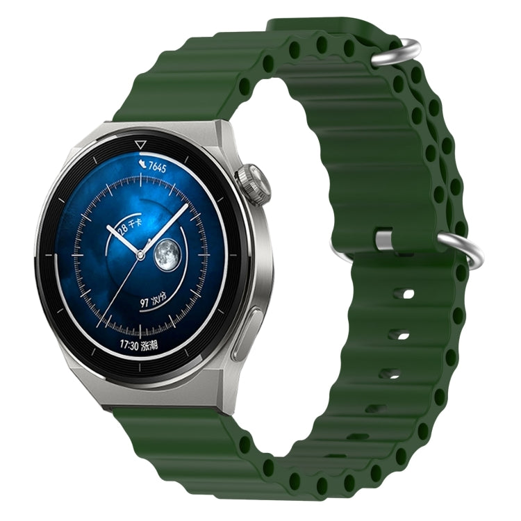 Cinturino in silicone 22mm per Huawei Watch GT3 46mm