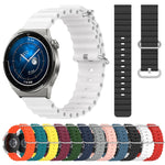 Cinturino in silicone 22mm per Huawei Watch GT3 46mm