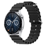 Cinturino in silicone 22mm per Huawei Watch GT3 46mm