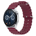 Cinturino in silicone 22mm per Huawei Watch GT3 46mm