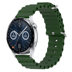 Cinturino in silicone 22mm per Huawei Watch GT3 46mm