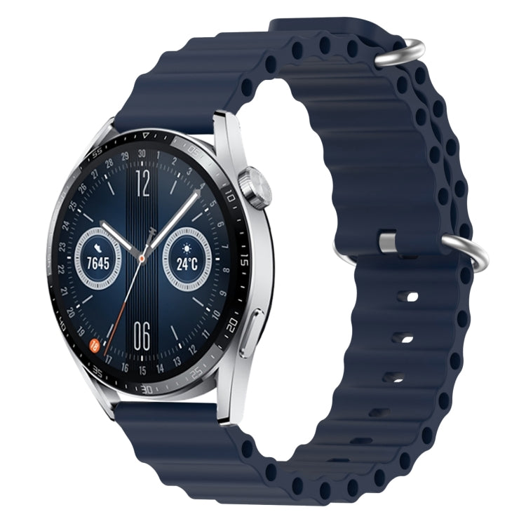 Cinturino in silicone 22mm per Huawei Watch GT3 46mm