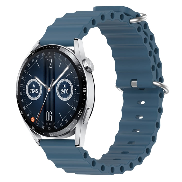 Cinturino in silicone 22mm per Huawei Watch GT3 46mm