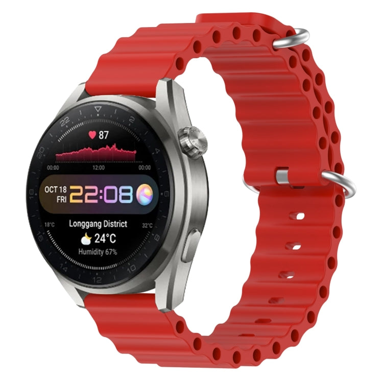 Cinturino in silicone 22mm per Huawei Watch 3 Pro New