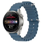 Cinturino in silicone 22mm per Huawei Watch 3 Pro New