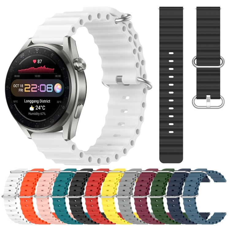 Cinturino in silicone 22mm per Huawei Watch 3 Pro New