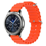 Cinturino in silicone 22 mm per Samsung Gear S3 Classic e Frontie