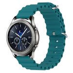 Cinturino in silicone 22 mm per Samsung Gear S3 Classic e Frontie