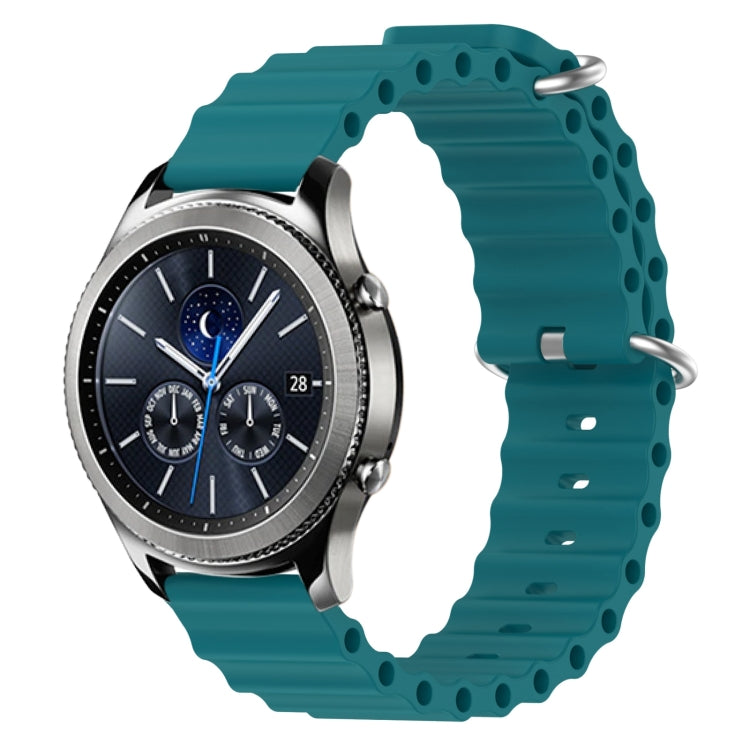 Cinturino in silicone 22 mm per Samsung Gear S3 Classic e Frontie