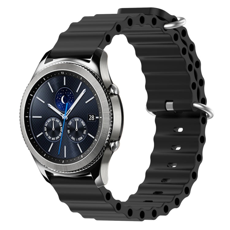 Cinturino in silicone 22 mm per Samsung Gear S3 Classic e Frontie