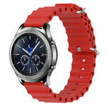Cinturino in silicone 22 mm per Samsung Gear S3 Classic e Frontie