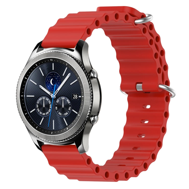 Cinturino in silicone 22 mm per Samsung Gear S3 Classic e Frontie