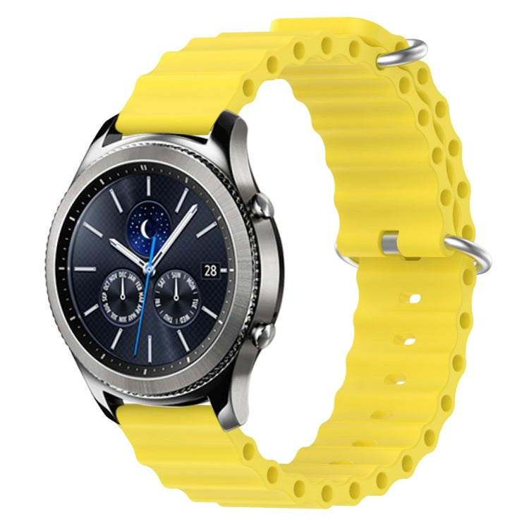 Cinturino in silicone 22 mm per Samsung Gear S3 Classic e Frontie