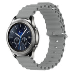 Cinturino in silicone 22 mm per Samsung Gear S3 Classic e Frontie