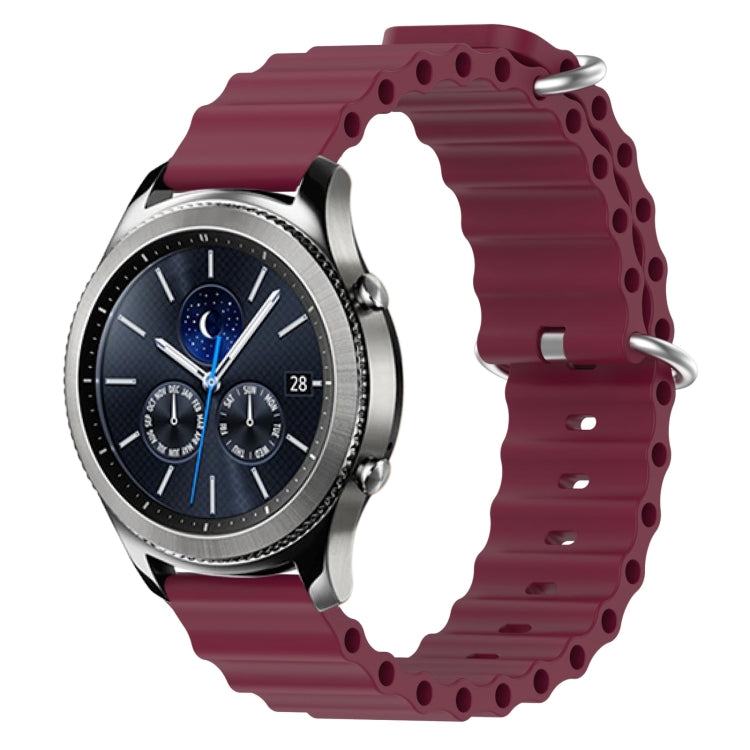 Cinturino in silicone 22 mm per Samsung Gear S3 Classic e Frontie
