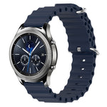 Cinturino in silicone 22 mm per Samsung Gear S3 Classic e Frontie