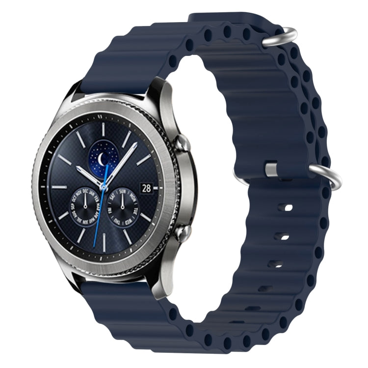 Cinturino in silicone 22 mm per Samsung Gear S3 Classic e Frontie