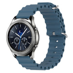 Cinturino in silicone 22 mm per Samsung Gear S3 Classic e Frontie