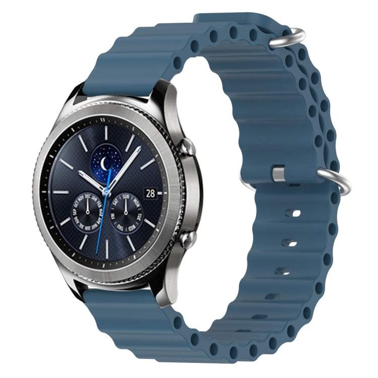 Cinturino in silicone 22 mm per Samsung Gear S3 Classic e Frontie