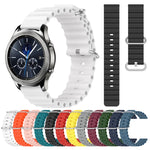 Cinturino in silicone 22 mm per Samsung Gear S3 Classic e Frontie