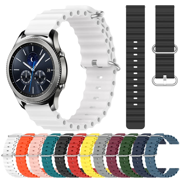 Cinturino in silicone 22 mm per Samsung Gear S3 Classic e Frontie