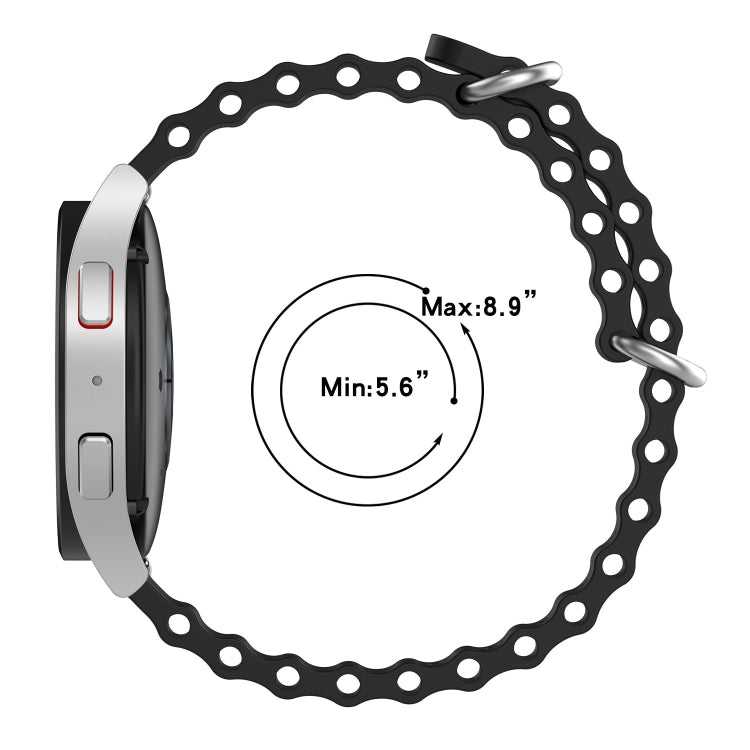 Cinturino in silicone 22 mm per Samsung Gear S3 Classic e Frontie