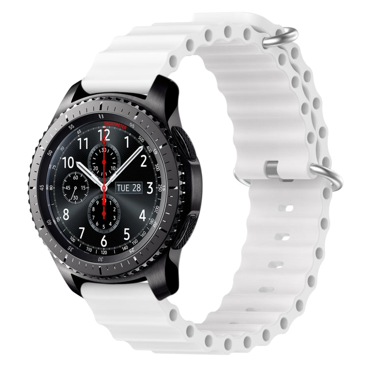 Cinturino in silicone 22 mm per Samsung Gear S3 Classic e Frontie