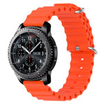 Cinturino in silicone 22 mm per Samsung Gear S3 Classic e Frontie