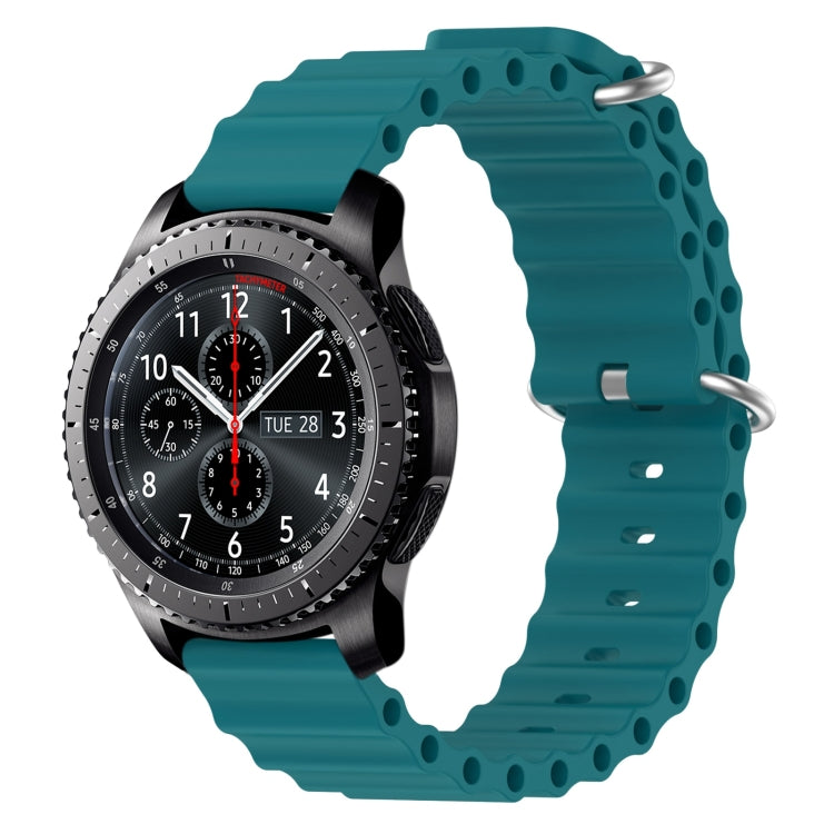 Cinturino in silicone 22 mm per Samsung Gear S3 Classic e Frontie