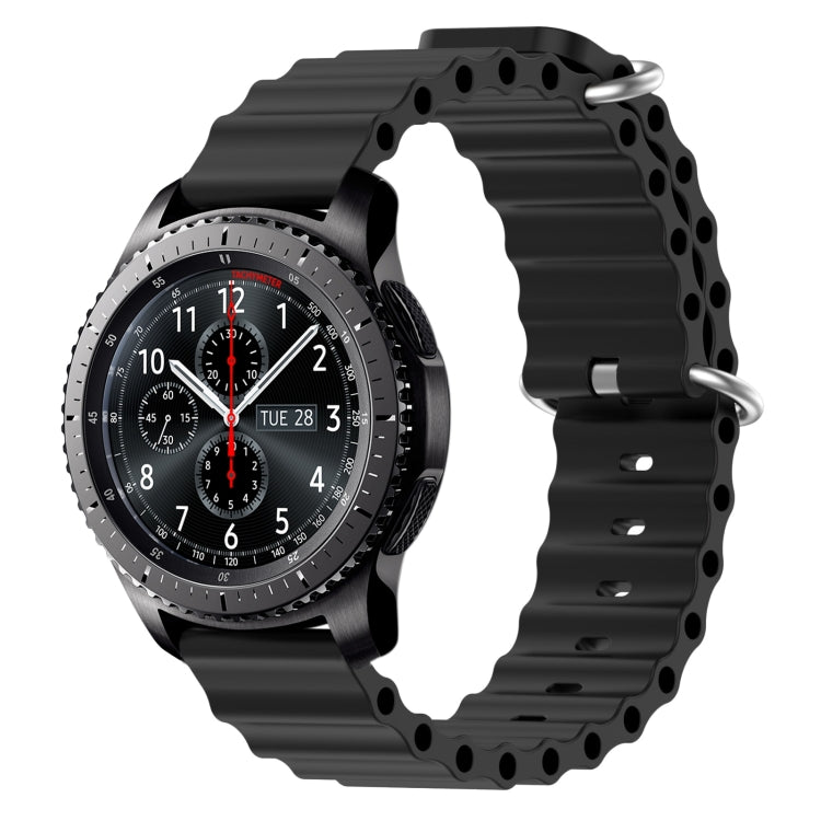 Cinturino in silicone 22 mm per Samsung Gear S3 Classic e Frontie