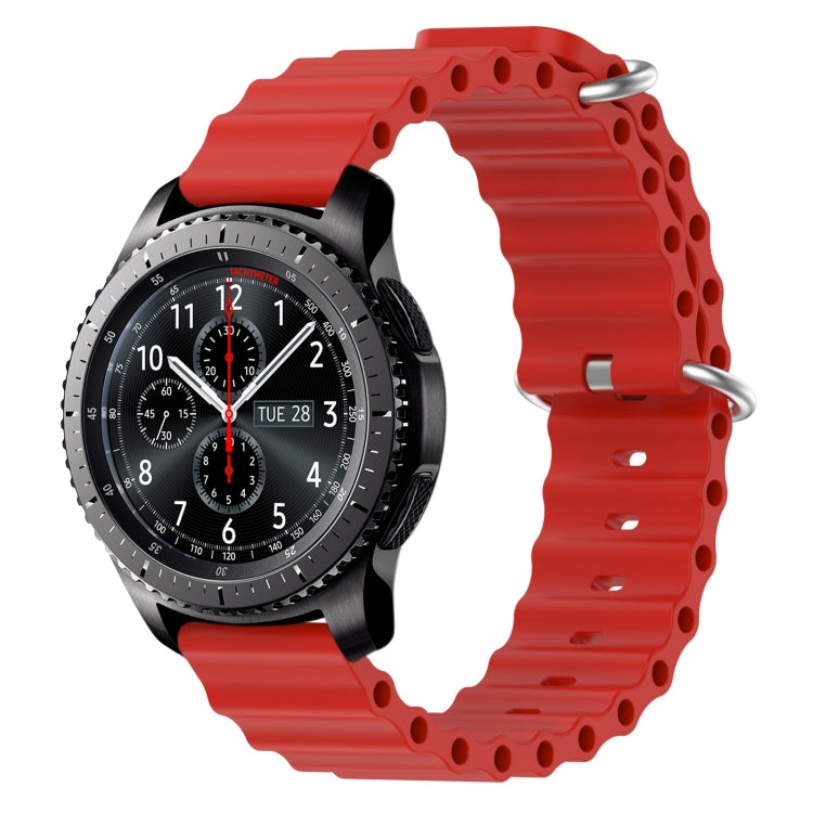 Cinturino in silicone 22 mm per Samsung Gear S3 Classic e Frontie