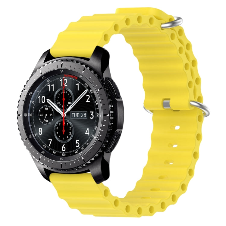 Cinturino in silicone 22 mm per Samsung Gear S3 Classic e Frontie