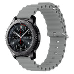 Cinturino in silicone 22 mm per Samsung Gear S3 Classic e Frontie