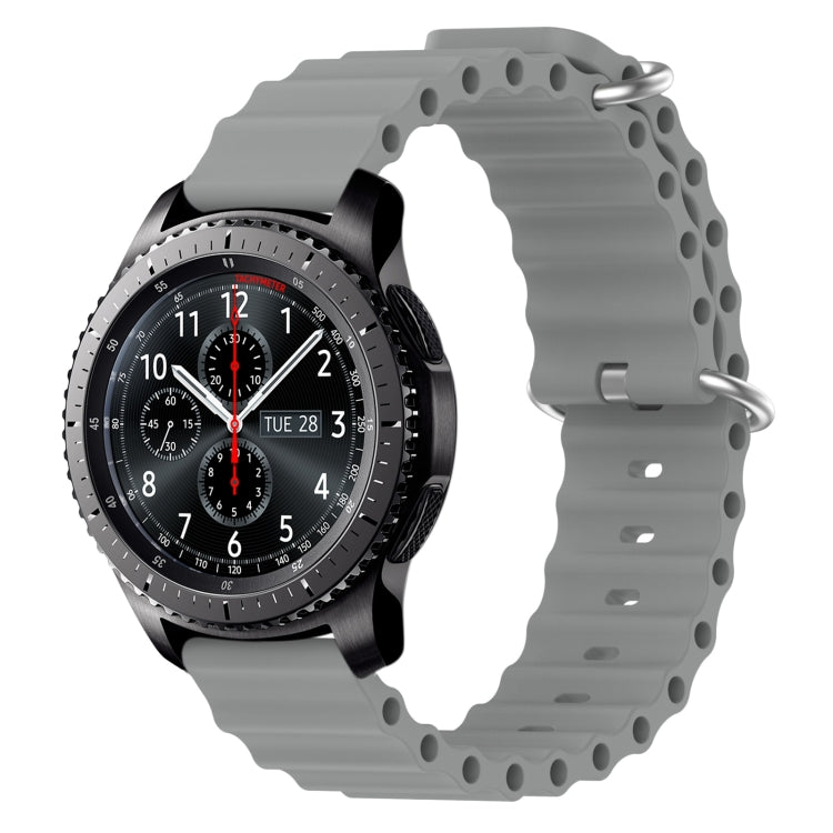 Cinturino in silicone 22 mm per Samsung Gear S3 Classic e Frontie