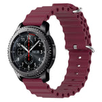 Cinturino in silicone 22 mm per Samsung Gear S3 Classic e Frontie