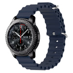 Cinturino in silicone 22 mm per Samsung Gear S3 Classic e Frontie