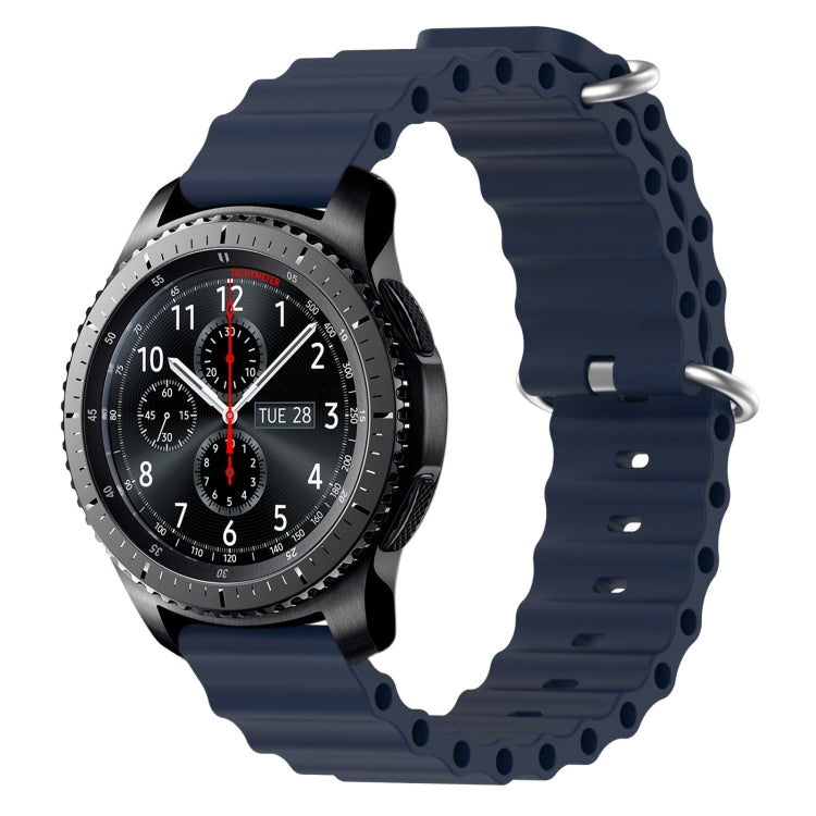 Cinturino in silicone 22 mm per Samsung Gear S3 Classic e Frontie