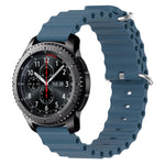 Cinturino in silicone 22 mm per Samsung Gear S3 Classic e Frontie