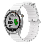 Cinturino in silicone 20mm per Garmin Approach S40