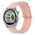 Cinturino in silicone 20mm per Garmin Approach S40