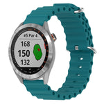 Cinturino in silicone 20mm per Garmin Approach S40