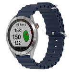 Cinturino in silicone 20mm per Garmin Approach S40