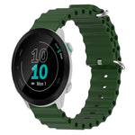 Cinturino in silicone 20mm per Garmin Forerunner 55