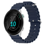 Cinturino in silicone 20mm per Garmin Forerunner 55