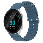 Cinturino in silicone 20mm per Garmin Forerunner 55